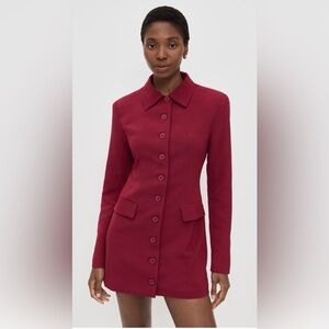 Lioness Cheri Mini Dress Burgundy